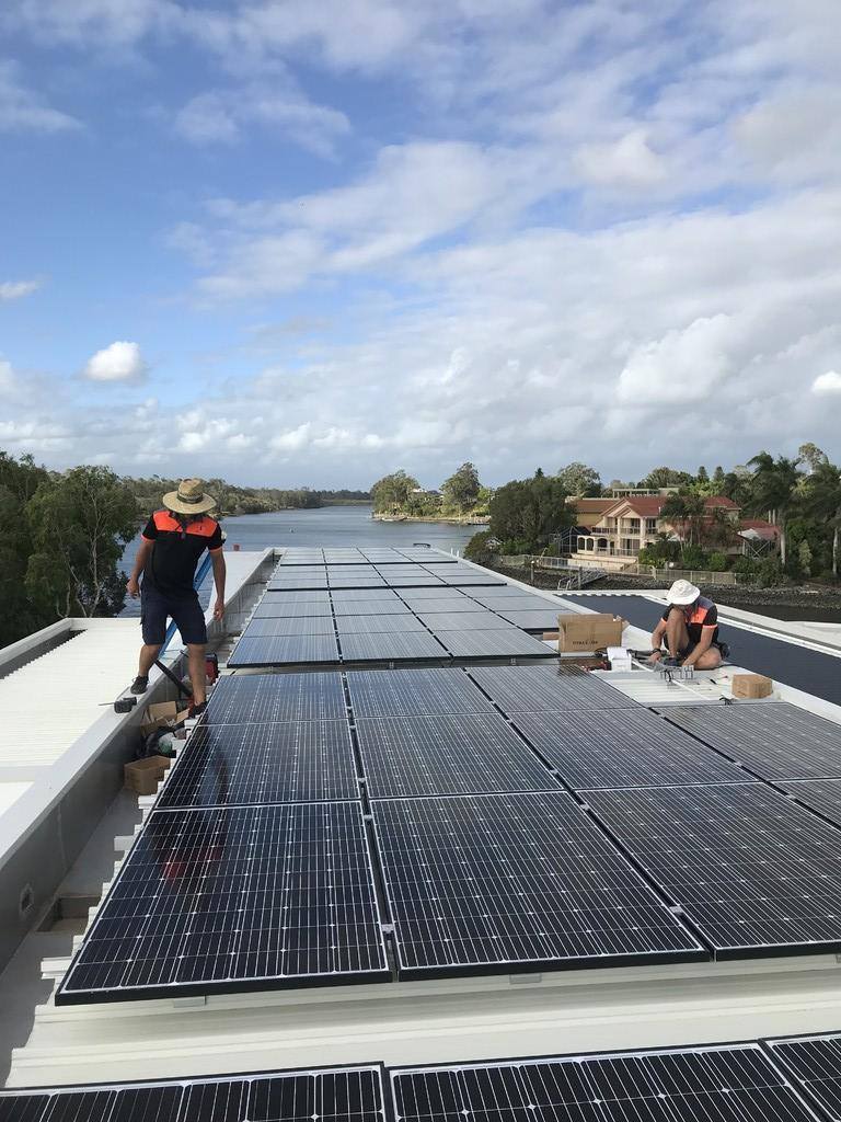 Renewable Energy. Residential Solar Installation by Solar Link Australia