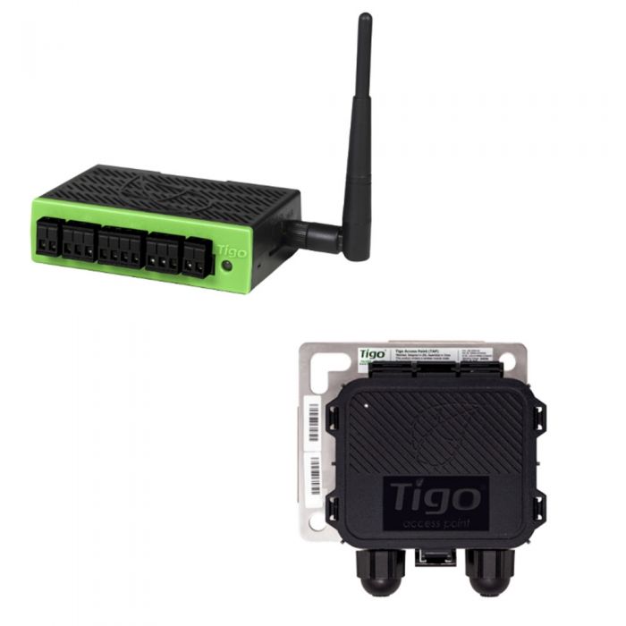 Tigo Cloud Connect Advanced with TAP gateway Indoor Unit Din Rail w/ Power Supply