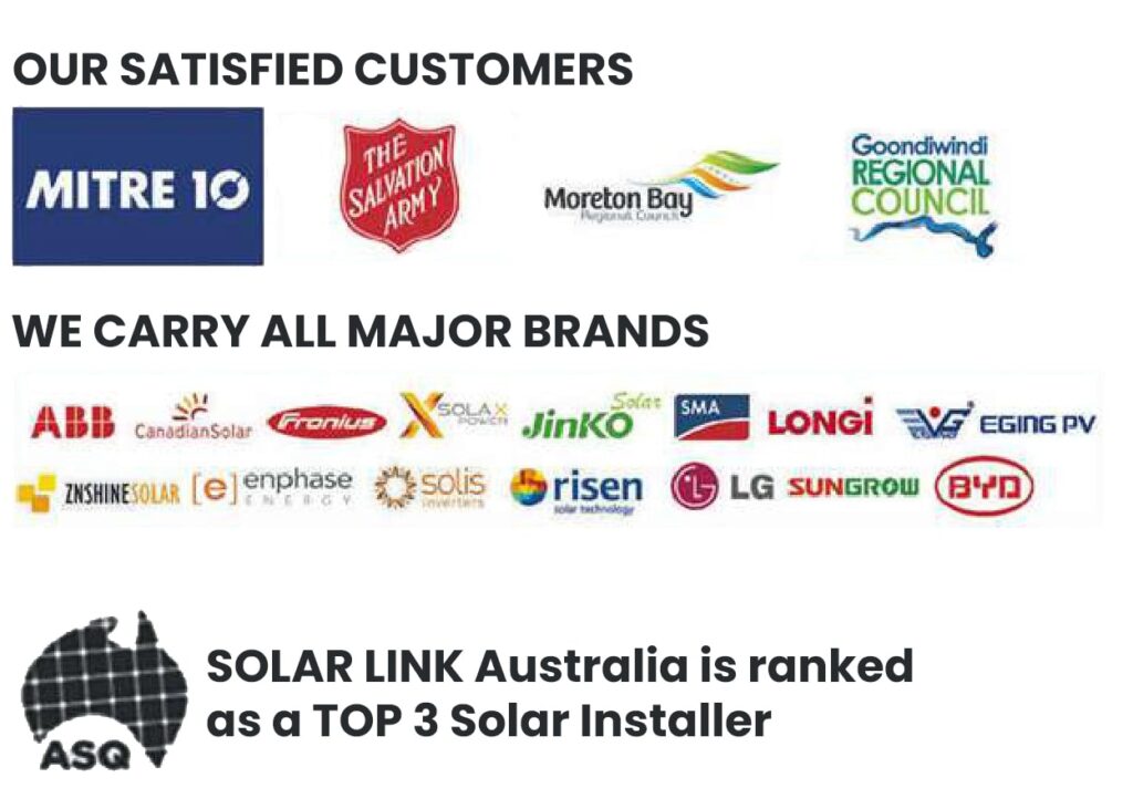 Solar LInk Australia's Satisfied Customers
