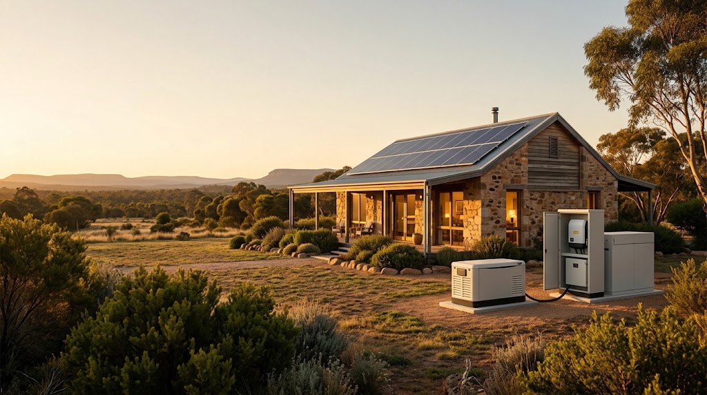 Backup energy and solar system