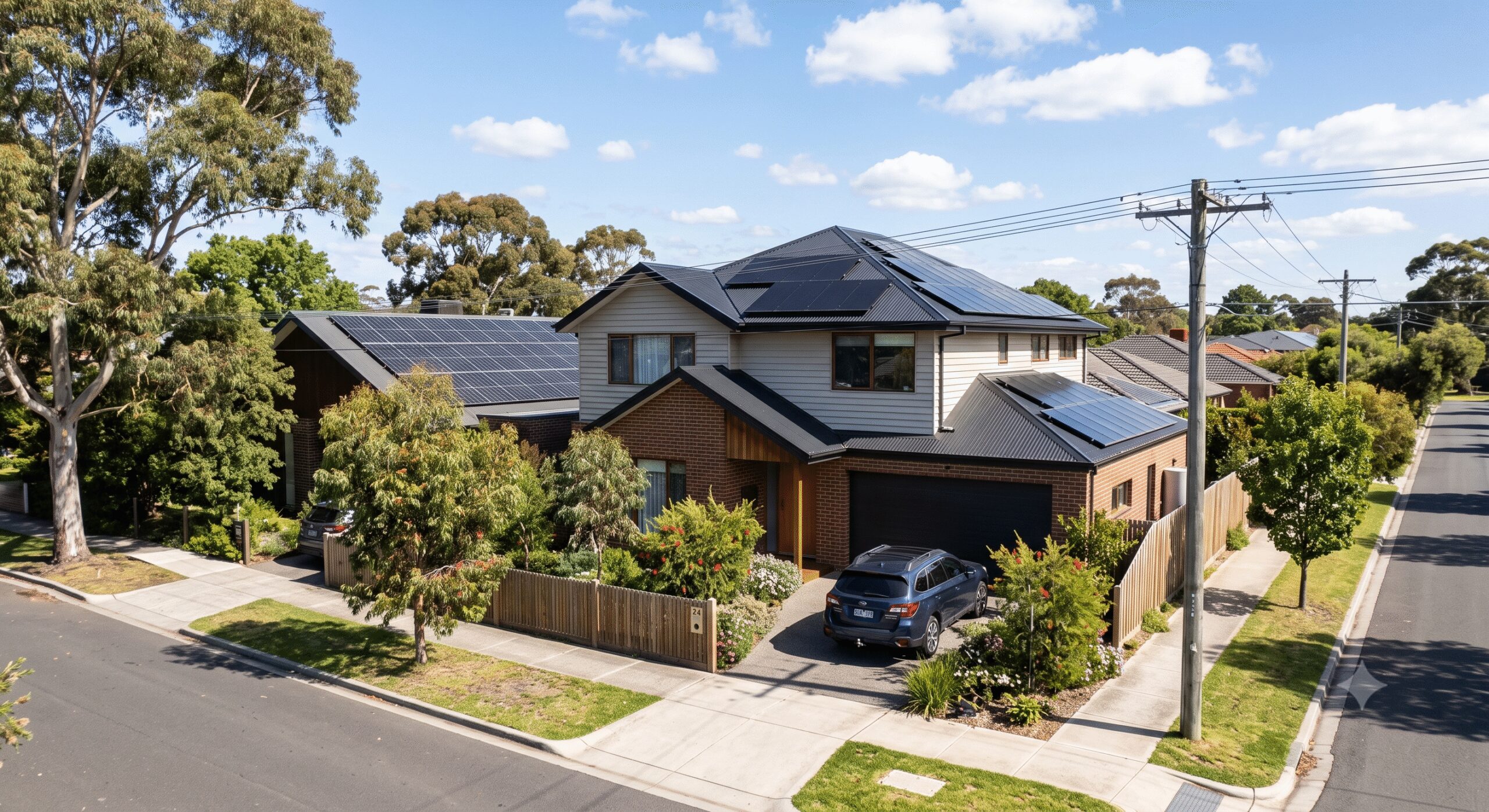 Solar power system in Victoria